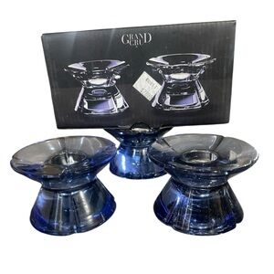ROSENDAHL COPENHAGEN GRAND CRU DANISH MODERN CANDLE HOLDERS,  Set Of 3